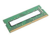 Lenovo - DDR4 - modul - 16 GB - SO DIMM 260-pin - 3200 MT/s / PC4-25600 - ikke-bufret - ikke-ECC - Campus - for ThinkBook 14 G5 IRL; ThinkCentre neo 50q Gen 4; ThinkPad E14 Gen 5; L14 Gen 4; L15 Gen 4 4X71D09534