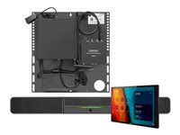 Crestron Flex UC-B30-T-WM - For Microsoft Teams Rooms - videokonferansesett (lydstang, berøringsskjermkonsoll, mini-PC) - Certified for Microsoft Teams - svart - power adapter included UC-B30-T-WM