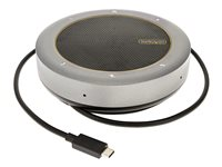 StarTech.com USB-C Conference Speaker Mini Dock, Portable Boardroom Speaker and Multiport Adapter, USB-C to VGA or 4K 60Hz HDMI, 2x USB-A (5Gbps) Hub, Mic/Speaker - Teams/Zoom/Softphone Speakerphone (DKTBRSPMPD) - Mini-dock - USB-C / Thunderbolt 3 / Thunderbolt 4 - HDMI, VGA DKTBRSPMPD