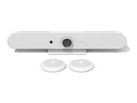 Logitech Rally Bar Mini - Videokonferanseinnretning - Zoom Certified, Certified for Microsoft Teams - hvit - power adapter included 960-001351