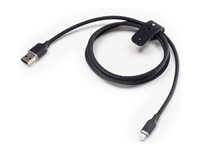 mophie charge stream - Lightning-kabel - USB hann til Lightning hann - 1 m - hvit - USB Power Delivery (12W) 409912822