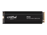 Crucial P310 - SSD - 4 TB - intern - M.2 2280 - PCIe 4.0 x4 (NVMe) - integrert kjøle CT4000P310SSD5