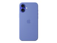 Apple - Baksidedeksel for mobiltelefon - MagSafe-samsvar - silikon - gravmyrt - for iPhone 16 Plus MDGV4ZM/A