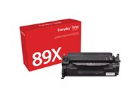 Everyday - Høy ytelse - svart - kompatibel - tonerpatron (alternativ for: HP 89X, HP CF289X) 006R04421