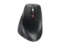 CHERRY STREAM MOUSE COMFORT - Mus - ergonomisk - høyrehendt - optisk - 6 knapper - trådløs - 2.4 GHz - USB trådløs mottaker - svart JW-8550-2