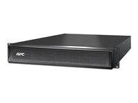 APC Smart-UPS X 48V External Battery Pack Rack/Tower - Batteriinnbygging (kan monteres i rack) - 2 x batteri - blysyre - 864 mAh - 2U - svart - for P/N: SMX1000C, SMX1000CNC, SMX1000CUS, SMX1500RM2UC, SMX1500RM2UCNC, SMX750C, SMX750CNC SMX48RMBP2U