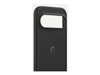 Google - Baksidedeksel for mobiltelefon - polykarbonatskall, silikon, mikrofiberforing - obsidian - for Pixel 9, 9 Pro GA05650-WW