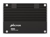 Micron 9550 MAX - SSD - Enterprise, Mixed Use - kryptert - 6.4 TB - intern - 2.5" - U.2 PCIe 5.0 x4 (NVMe) - TCG Opal Encryption 2.02 - TAA-samsvar MTFDLAL6T4THB-1BK1DABYYR