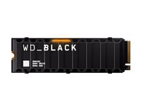 WD_BLACK SN850X NVMe SSD WDS100T2XHE - SSD - kryptert - 8 TB - intern - M.2 2280 - PCIe 4.0 x4 (NVMe) - TCG Opal Encryption 2.01 - integrert kjøle WDS800T2XHE-00CDD0