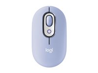 Logitech POP - Mus - tilpassbar emoji - optisk - 4 knapper - trådløs - Bluetooth 5.1 LE - lilla 910-007414