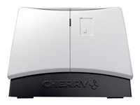 CHERRY SmartTerminal ST-1144 - SMART-kortleser - USB 2.0 - hvit (topp), svart sokkel ST-1144UB