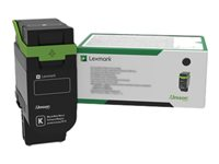 Lexmark - Svart - original - boks - tonerpatron LCCP, LRP - for Lexmark CS531dw, CS632dwe, CX532adwe, CX635adwe 75M20K0