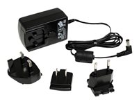 StarTech.com DC Adapter - 12V Adapter - 1.5A - Universal Power Adapter - AC Adapter - DC Power Supply - DC Power Cord - Replacement Adapter (IM12D1500P) - Strømadapter - AC 100-240 V - svart - for P/N: IES81GW, ST121HDBTL, ST121HDBTSC, SV231DPDDUA2, SV431DPDDUA2, SV431DPUA2, SVA12M5NA IM12D1500P
