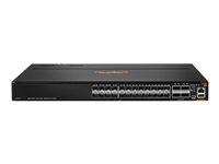HPE Aruba Networking CX 8100 24x10G SFP+ 4x40/100G QSFP28 Switch - Switch - L3 - Styrt - 24 x 1 Gigabit / 10 Gigabit SFP / SFP+ + 4 x 40 Gigabit QSFP+ / 100 Gigabit QSFP28 - bakside til front-luftflyt - rackmonterbar R9W87A#ABB