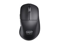 CHERRY Xtrfy M64 Pro - Mus - ergonomisk - optisk - 5 knapper - trådløs - 2.4 GHz - USB trådløs mottaker - hvit CX-M64W-PRO-BLACK