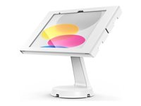 Compulocks iPad 10th-11th (A16) Gen Swell Enclosure Mast Counter Stand - White - Monteringssett (stativ, hus) - for nettbrett - svellinginnhegning - låsbar - hvit - skjermstørrelse: 10.9" - skranke - for Apple 10.9-inch iPad (10. generasjon) 333W209SWLW