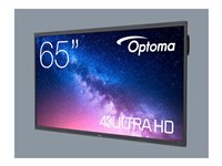 Optoma Creative Touch 5653RK - 65" Diagonalklasse 5-Series LED-bakgrunnsbelyst LCD-skjerm - interaktiv - med pekeskjerm (multiberørings) - 4K UHD (2160p) 3840 x 2160 - Direct LED H1F0C0NBW101