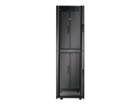 APC NetShelter SX Colocation 2 x 20U Enclosure with Sides - Rack - svart - 42U - 19" - for P/N: SMTL1500RM3UC, SMTL1500RMI3UC, SRT3000XLAUS, SRTL3KRM1UC, SRTL3KRM1UNC AR3200