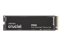 Crucial P510 - SSD - 1 TB - intern - M.2 2280 - PCI Express 5.0 x4 (NVMe) CT1000P510SSD8