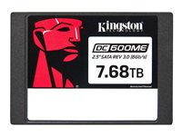 Kingston DC600ME - SSD - Mixed Use - kryptert - 7.68 TB - intern - 2.5" - SATA 6Gb/s - 256-bit AES - TCG Opal Encryption 2.0 SEDC600ME/7680G