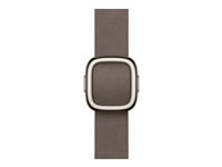 Apple - Klokkestropp for smart armbåndsur - 42mm - Stor størrelse - mørk taupe MXW53ZM/A