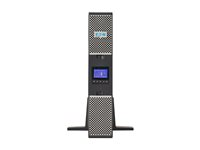 Eaton 9PX 3000VA 2700W 120V Online Double-Conversion UPS, L5-30P, 6x 5-20R, 1 L5-30R Outlets, Cybersecure Network Card Option, Extended Run, 2U Rack/Tower Battery Backup - UPS (rackmonterbar/ekstern) - AC 100/110/120/125 V - 2700 watt - 3000 VA - Ethernet, RS-232, USB - utgangskontakter: 7 - 2U - svart og sølv - for P/N: 744-A3122, 9PXEBM72RT 9PX3000RT
