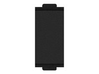 Crestron FlipTop FT2 Series - Blank utgangsplate - svart (en pakke 10) - for P/N: FT2-202-ELEC-PTL-B, FT2-500-ELEC-PTL-B FT2A-PLT-BLANK-10