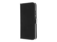 Insmat - Lommebok for mobiltelefon - ekte skinn, kartong+papir+aluminiumsfolie, bomullssting, polykarbonat (PC) 650-3309