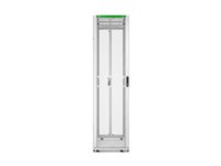 APC NetShelter SX Gen 2 - Rack skap - 2258 H x 600W x 1200D mm, med sider - står på gulv - hvit - 48U - 19" - TAA-samsvar - for P/N: SMT1000RM1U, SMT750RM1U, SRTL10KRM4UT, SRTL5KRM2UI-HW, SRTL5KRM2UT-HW, SRTL8KRM4UT AR3307W2