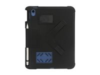 NutKase NK - Lommebok for nettbrett - forsterket termoplast polyuretan (TPU) - svart - 10.9" - for Apple 10.9-inch iPad (10. generasjon); iPad (A16) NK214B-EL-SHM