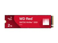 WD Red SN700 WDS200T1R0C-68BDK0 - SSD - 2 TB - intern - M.2 2280 - PCIe 3.0 x4 (NVMe) WDS200T1R0C-68BDK0