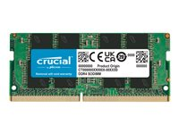 Crucial - DDR4 - modul - 8 GB - SO DIMM 260-pin - 3200 MT/s / PC4-25600 - CL22 - 1.2 V - ikke-bufret - ikke-ECC CT8G4SFRA32A