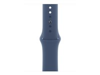 Apple - Bånd for smart armbåndsur - 40mm - S/M-størrelse - denim MYJ13ZM/A