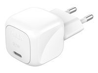Belkin BoostCharge - Strømadapter - kompakt - 30 watt - Power Delivery 3.1 (USB-C) WCA008KQWH