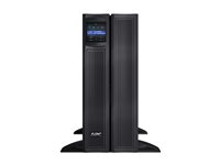 APC Smart-UPS X 3000 Rack/Tower LCD - UPS (rackmonterbar/ekstern) - AC 120 V - 2700 watt - 3000 VA - enkeltfase - RS-232, USB - utgangskontakter: 10 - 4U - Canada, USA - svart - APC Take-Back SMX3000LV