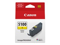 Canon PFI-5100 Y - 14.4 ml - gul - original - hengeboks - blekkbeholder - for imagePROGRAF PRO-310 6955C001