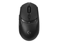 Logitech G G309 - Mus - gaming - optisk - 6 knapper - trådløs - 2.4 GHz, Bluetooth - USB Logitech LIGHTSPEED-mottaker - svart 910-007199