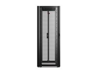 APC NetShelter SX Enclosure with Sides - Rack - svart - 42U - TAA-samsvar - for P/N: SMT1000RM1U, SMT750RM1U, SRTL10KRM4UT, SRTL5KRM2UI-HW, SRTL5KRM2UT-HW, SRTL8KRM4UT AR3340