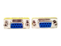 StarTech.com Slimline DB9 Serial Gender Changer - F/F - Serial gender changer - DB-9 (F) to DB-9 (F) - GC9SF - Seriell hann-hunnveksler - DB-9 (hunn) til DB-9 (hunn) - for P/N: ICUSB2324852, ICUSB422, NETRS232, NETRS2321P, NETRS2321POE, NETRS2322P, NETRS232485W GC9SF