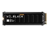 WD_BLACK SN8100 WDS200T1XHM-00CMT0 - SSD - kryptert - 2 TB - intern - M.2 2280 - PCI Express 5.0 x4 (NVMe) - TCG Opal Encryption 2.02 - integrert kjøle WDS200T1XHM-00CMT0