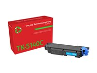 Everyday - Cyan - kompatibel - boks - gjenfabrikert - tonerpatron (alternativ for: Kyocera TK-5140C) - Green World Alliance returprogram 006R04800