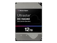 WD Ultrastar DC HA340 WUS721212BLE6L4 - Harddisk - Data Center - 12 TB - intern - 3.5" - SATA 6Gb/s - 7200 rpm - buffer: 512 MB 0B47063