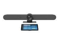Logitech - Videokonferansesett (Logitech Tap IP, Logitech Rally Bar) - Certified for Zoom Rooms, Certified for Microsoft Teams Rooms, RingCentral Certified, Tencent Meeting Certified - grafitt - power adapter included 991-000422