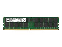 Micron - DDR5 - modul - 64 GB - DIMM 288-pin - 6400 MHz / PC5-51200 - CL52 - 1.1 V - registrert - ECC - grønn MTC40F2046S1RC64BD2R