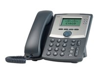 Cisco Small Business SPA 303 - VoIP-telefon - SIP, SIP v2, SPCP - 3 linjer - oppusset SPA303-G1-RF