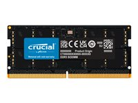 Crucial - DDR5 - modul - 32 GB - SO DIMM 262-pin - 5600 MT/s / PC5-44800 - CL46 - 1.1 V - ikke-ECC CT32G56C46S5
