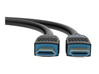 C2G 15ft (4.5m) C2G Performance Series Ultra Flexible High Speed HDMI Cable - 4K 60Hz In-Wall, CMG (FT4) Rated - High Speed - HDMI-kabel med Ethernet - HDMI hann til HDMI hann - 4.6 m - svart - toretnings, 4K 60Hz støtte C2G10400