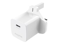 mophie essentials - Strømadapter - 30 watt - PD (24 pin USB-C) - hvit 409915584