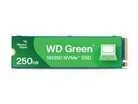 WD Green SN350 NVMe SSD WDS250G2G0C-00CDH0 - SSD - 250 GB - intern - M.2 2280 - PCIe 3.0 x4 (NVMe) WDS250G2G0C-00CDH0