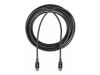 StarTech.com 50ft (15m) VESA-Certified Active DisplayPort 1.4 Cable, DP8K w/HBR3/HDR10/MST/DSC 1.2/HDCP 2.2, 8K 60Hz, 4K 120Hz Video - Active DP 1.4 Cable M/M (DP14A-15M-DP-CABLE) - DisplayPort-kabel - DisplayPort (hann) til DisplayPort (hann) - DisplayPort 1.4 - 15 m - 4K-støtte, 8K-støtte, aktiv, Active Copper Cable - svart DP14A-15M-DP-CABLE